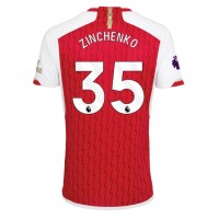 Pánský Fotbalový dres Arsenal Oleksandr Zinchenko #35 2023-24 Domácí Krátký Rukáv